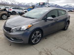 2016 Kia Forte Ex Серый vin: KNAFX5A84G5603826