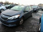 2016 Kia Forte Lx Dark Blue vin: KNAFX5A86G5494883