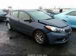 2016 Kia Forte Lx Dark Blue vin: KNAFX5A86G5494883