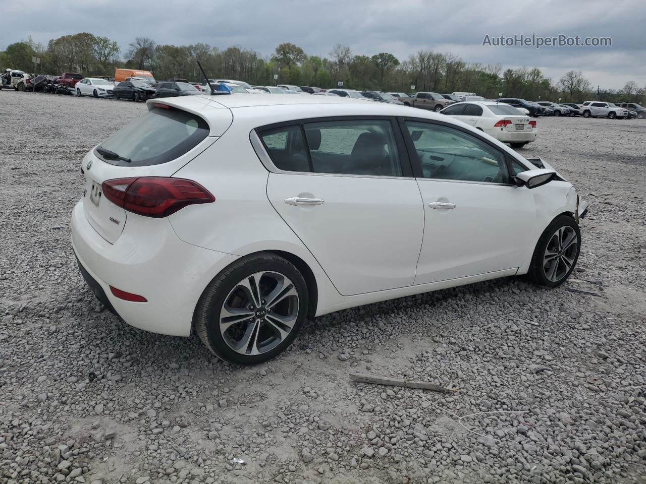 2016 Kia Forte Ex Белый vin: KNAFX5A86G5546822