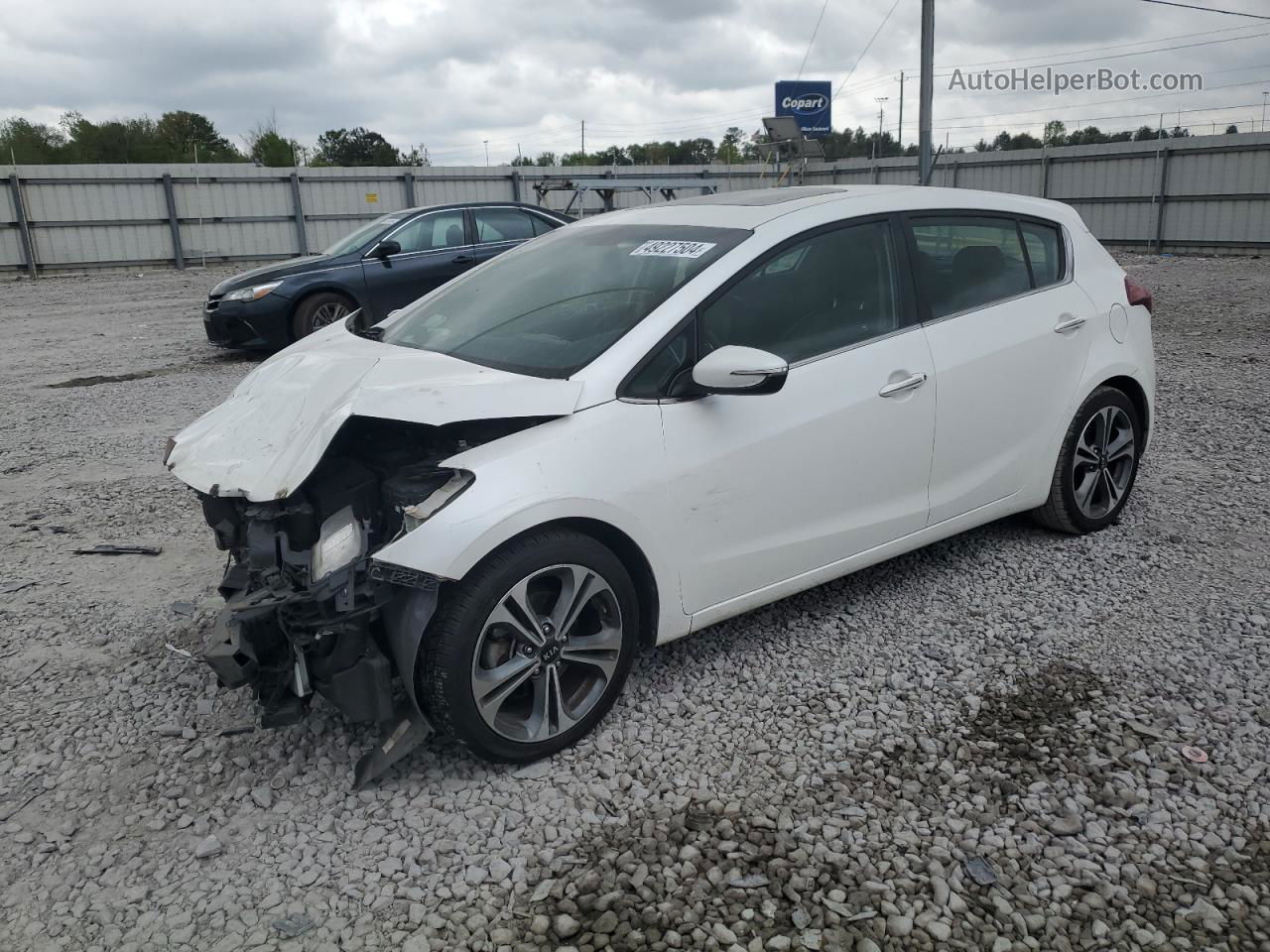 2016 Kia Forte Ex White vin: KNAFX5A86G5546822