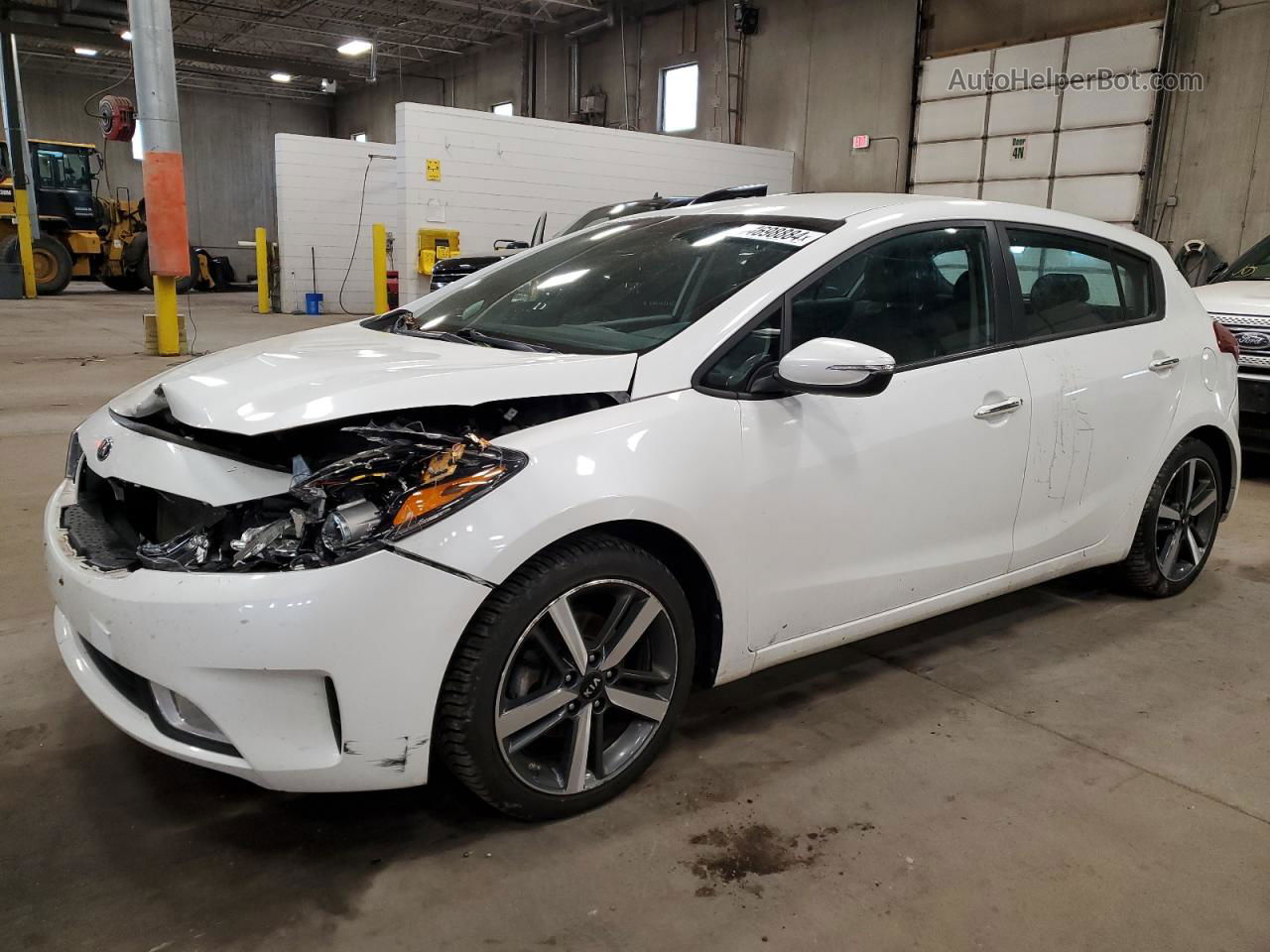 2017 Kia Forte Ex White vin: KNAFX5A88H5675601