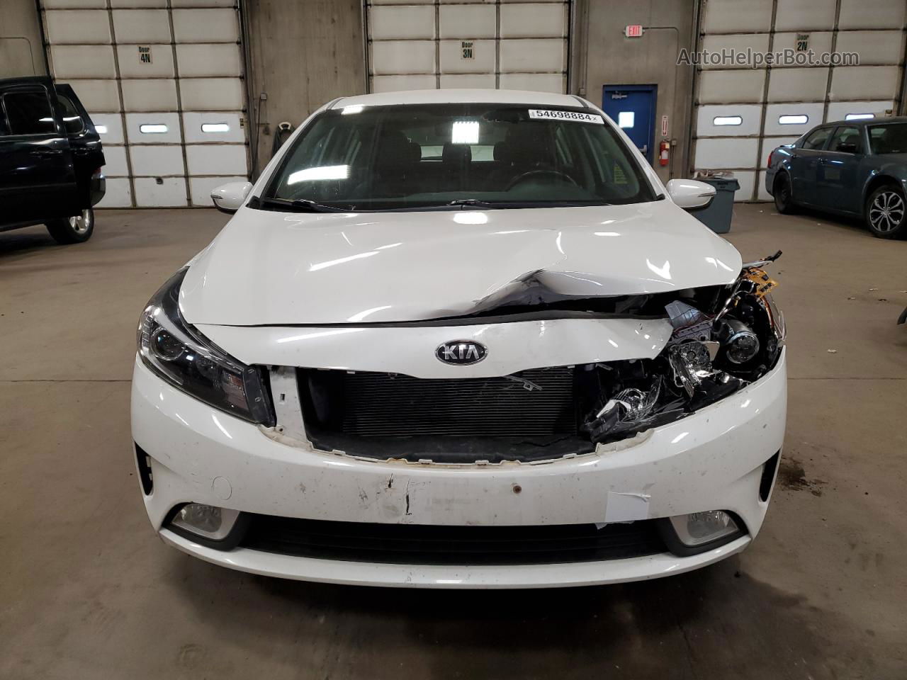 2017 Kia Forte Ex White vin: KNAFX5A88H5675601