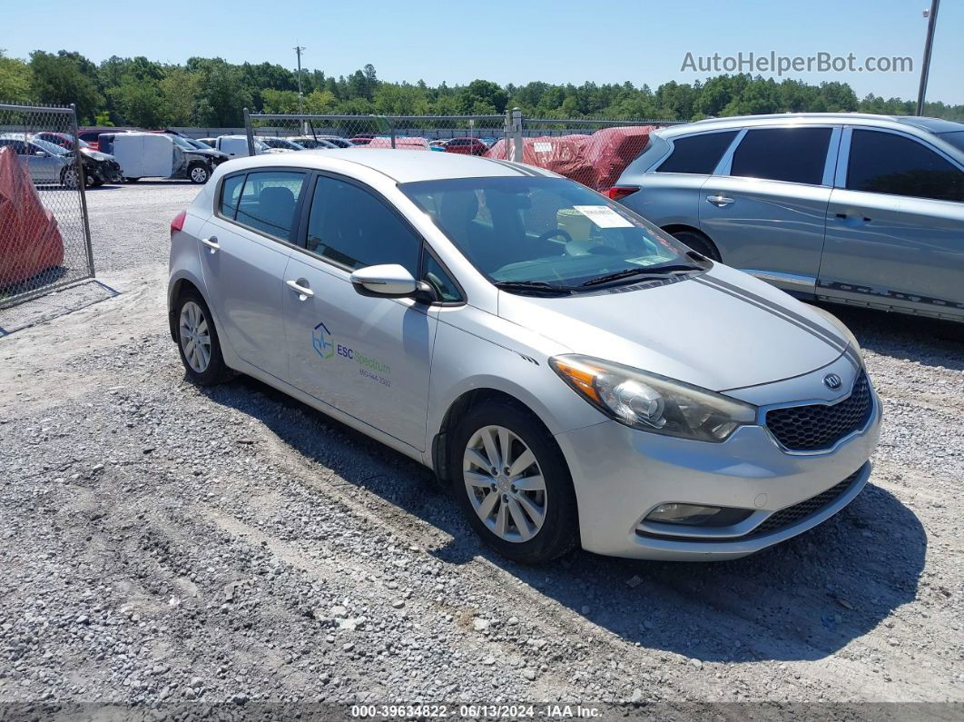 2016 Kia Forte Lx Silver vin: KNAFX5A8XG5494630