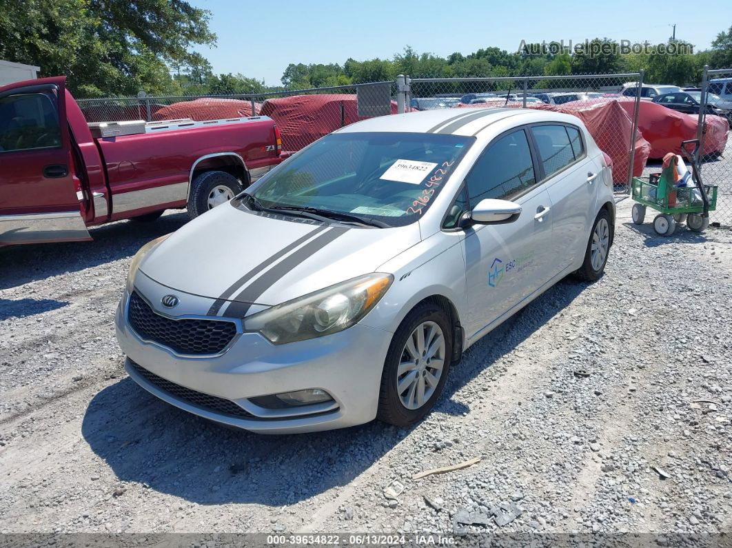 2016 Kia Forte Lx Silver vin: KNAFX5A8XG5494630