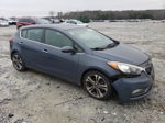 2016 Kia Forte Ex Синий vin: KNAFX5A8XG5602132