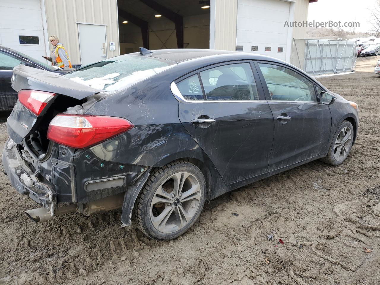 2016 Kia Forte Ex Charcoal vin: KNAFZ4A81G5550135