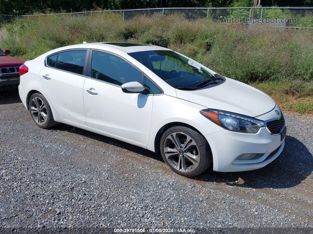 2016 Kia Forte Ex White vin: KNAFZ4A83G5547429