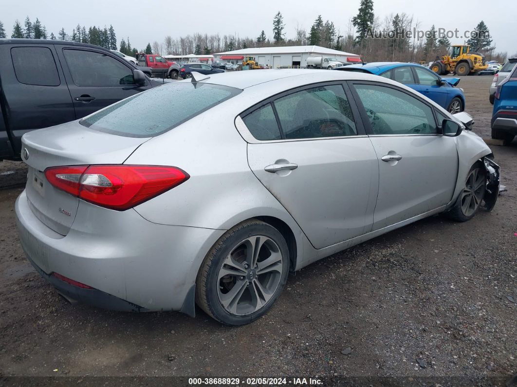 2016 Kia Forte Ex Silver vin: KNAFZ4A83G5556468