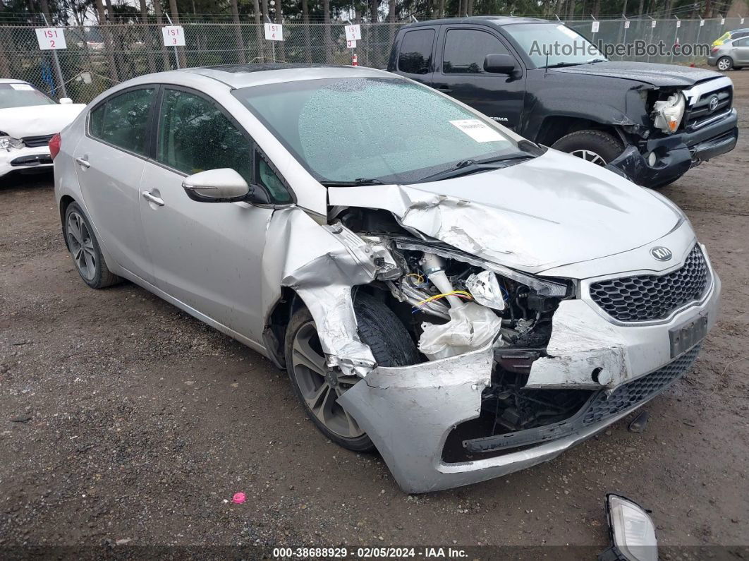 2016 Kia Forte Ex Silver vin: KNAFZ4A83G5556468