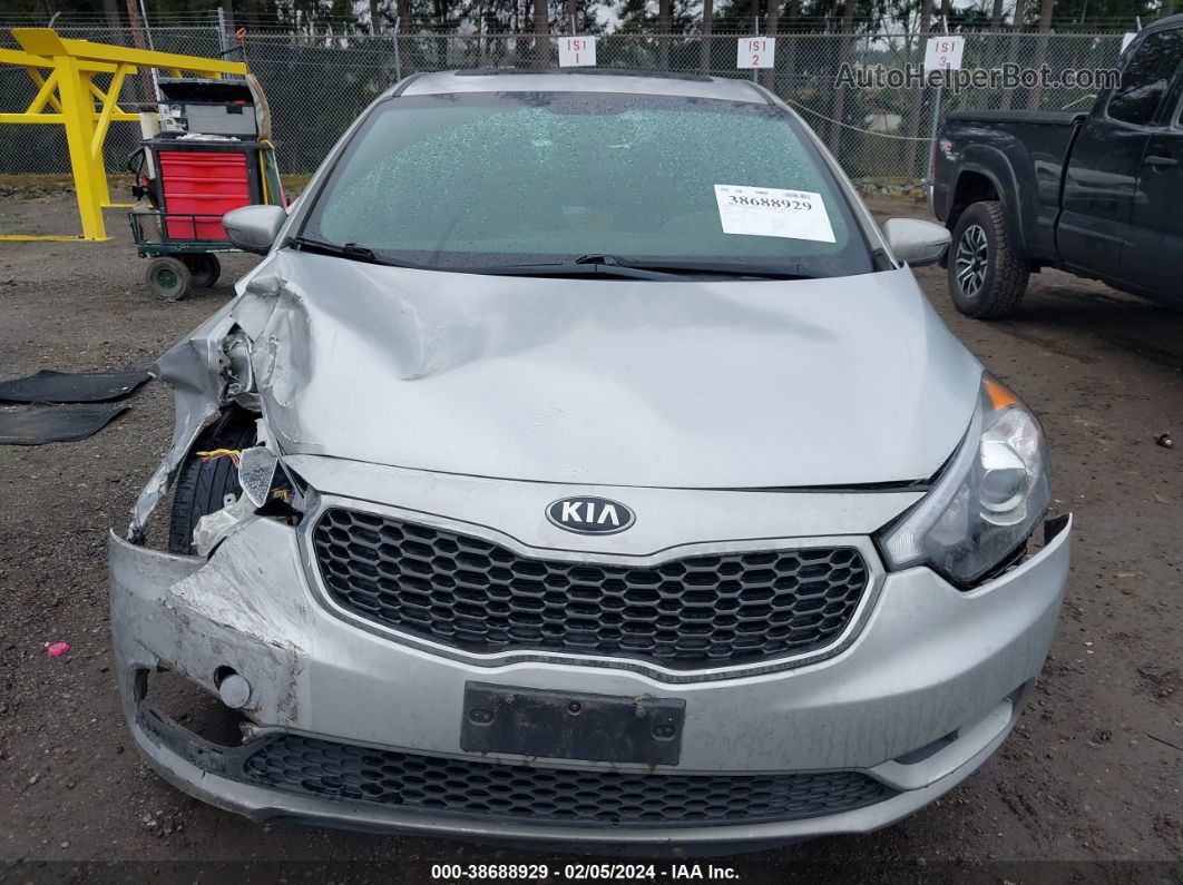 2016 Kia Forte Ex Silver vin: KNAFZ4A83G5556468