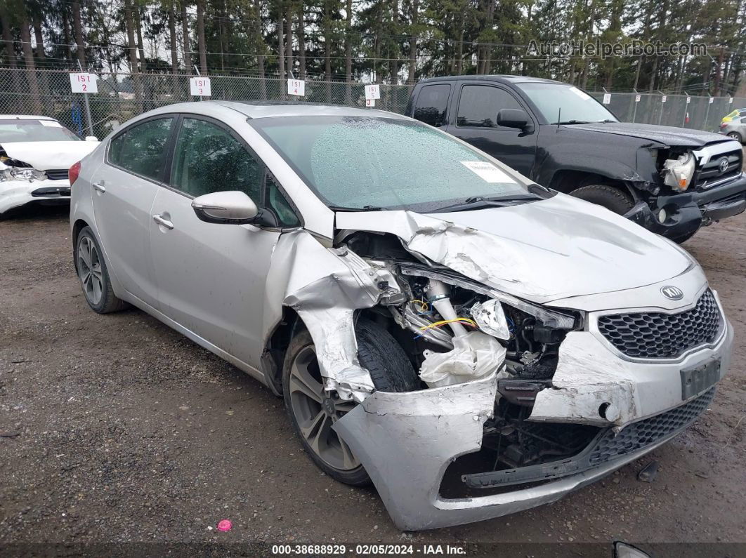 2016 Kia Forte Ex Silver vin: KNAFZ4A83G5556468