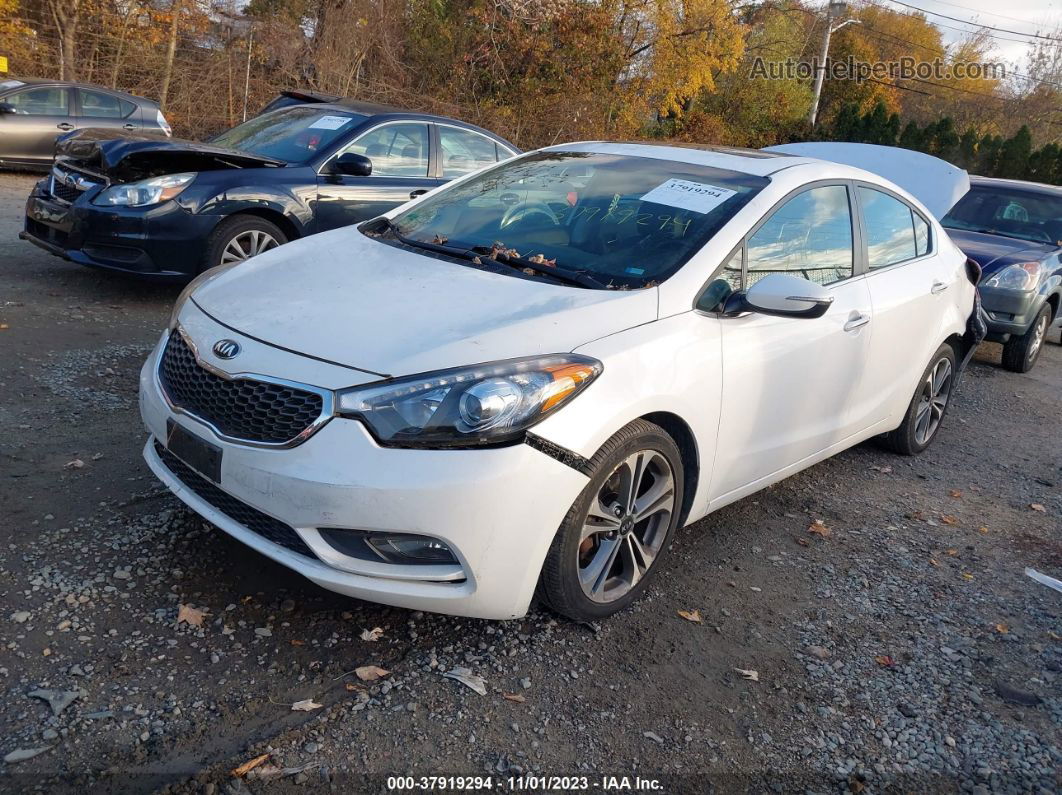 2016 Kia Forte Ex White vin: KNAFZ4A85G5550722