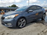 2016 Kia Forte Ex Синий vin: KNAFZ4A85G5607386