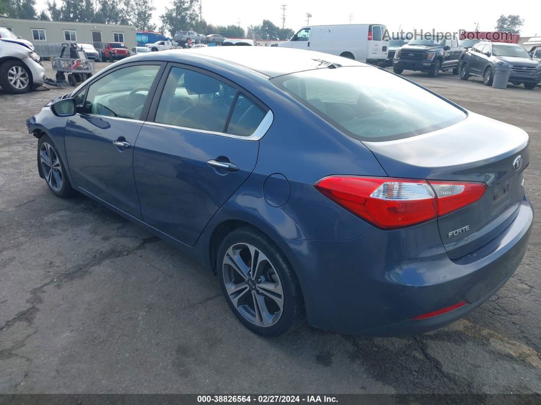 2016 Kia Forte Ex Gray vin: KNAFZ4A86G5556366