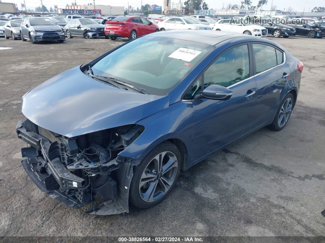 2016 Kia Forte Ex Gray vin: KNAFZ4A86G5556366