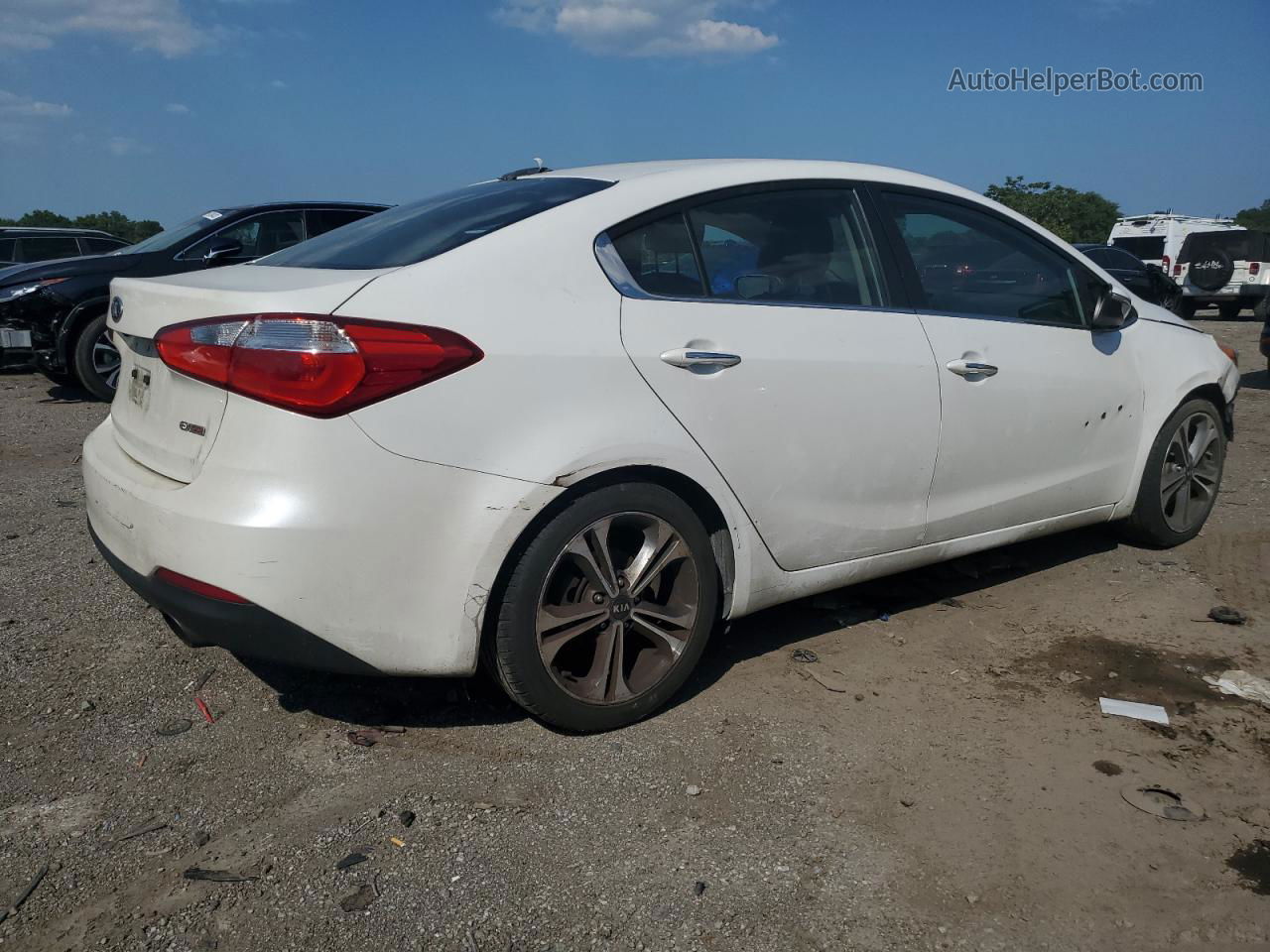 2016 Kia Forte Ex White vin: KNAFZ4A87G5491043