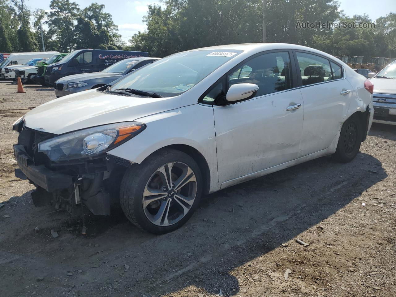 2016 Kia Forte Ex White vin: KNAFZ4A87G5491043