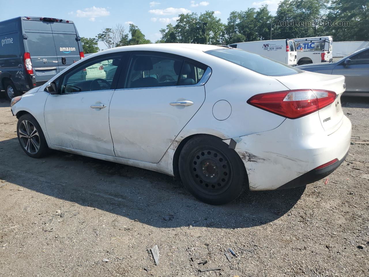 2016 Kia Forte Ex White vin: KNAFZ4A87G5491043