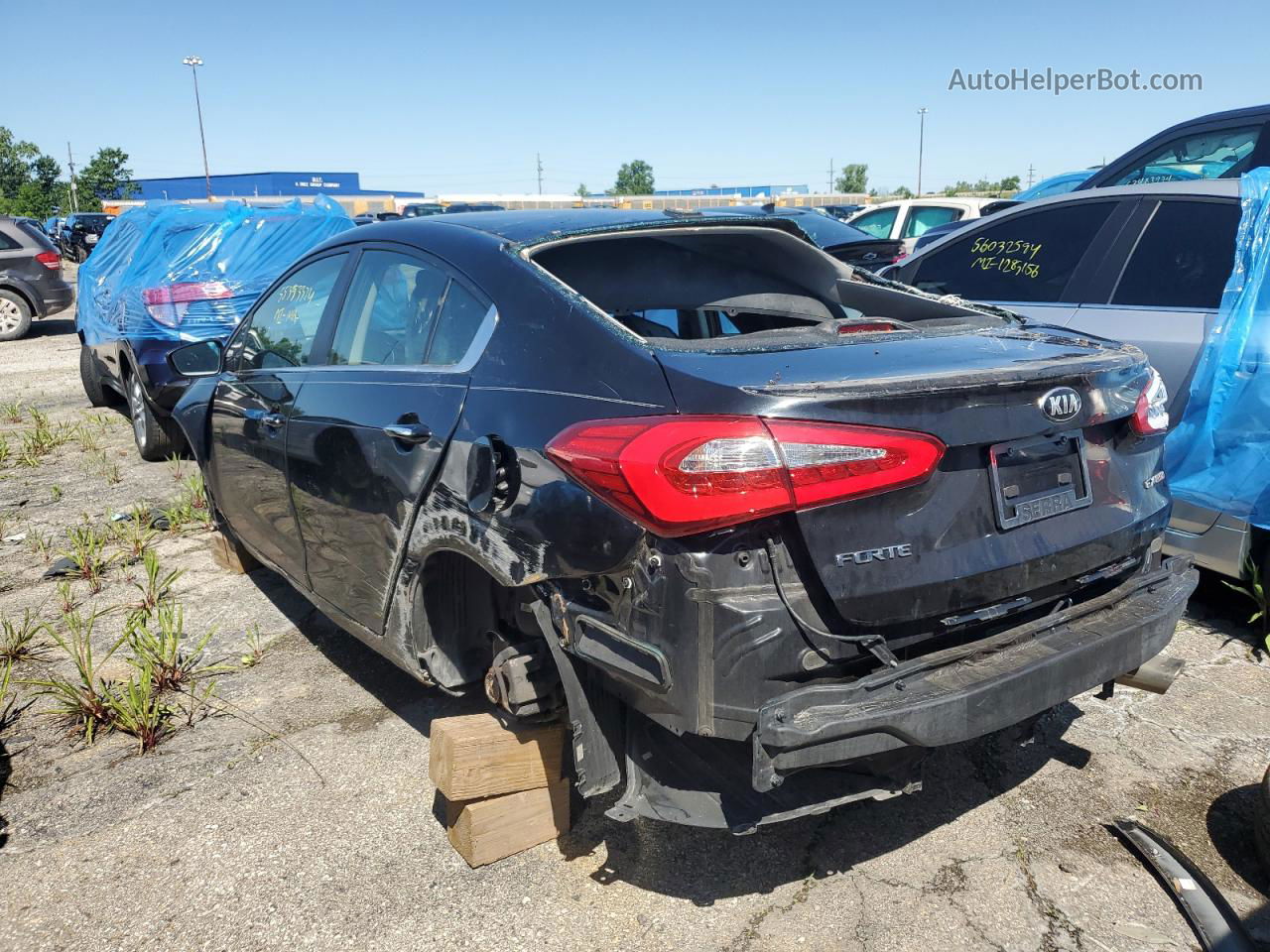 2016 Kia Forte Ex Black vin: KNAFZ4A88G5553551