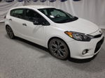 2016 Kia Forte Sx White vin: KNAFZ5A31G5494515