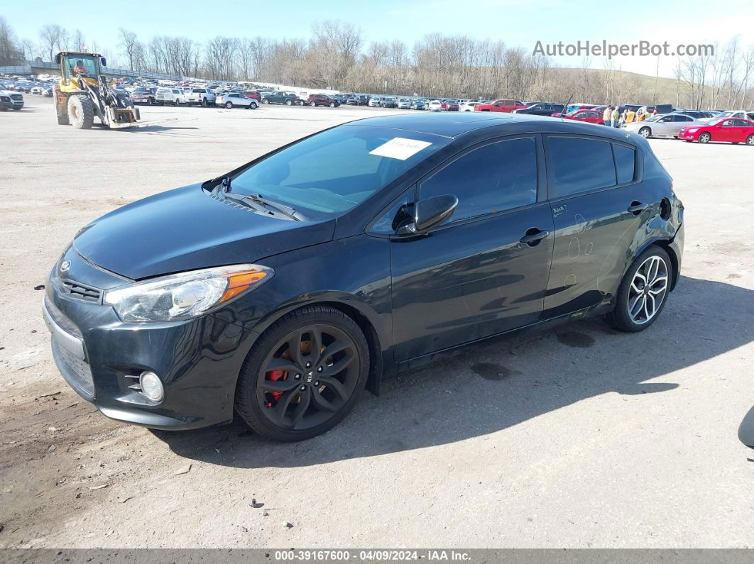 2016 Kia Forte Sx Black vin: KNAFZ5A35G5573993