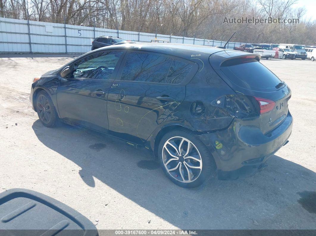 2016 Kia Forte Sx Black vin: KNAFZ5A35G5573993