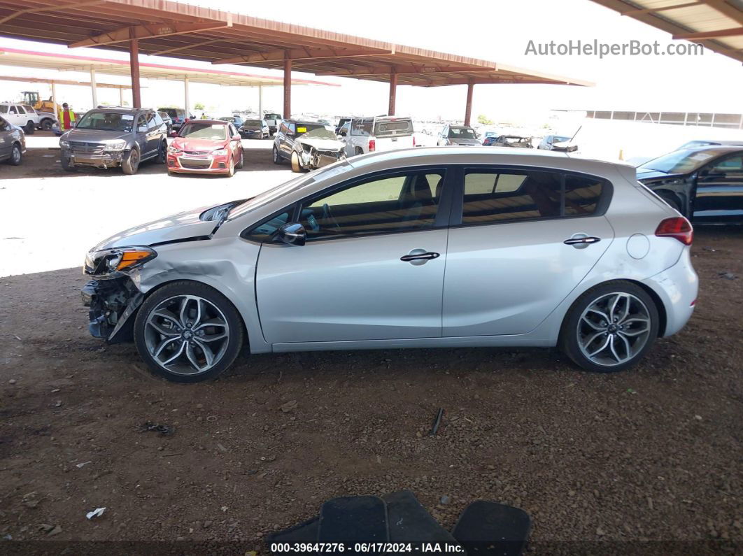 2016 Kia Forte Sx Silver vin: KNAFZ5A3XG5500800