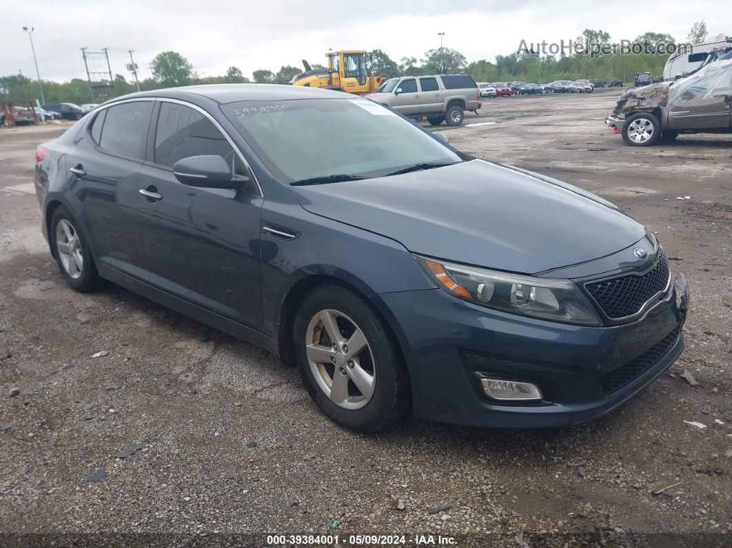 2015 Kia Optima Lx Gray vin: KNAGM4A70F5587315