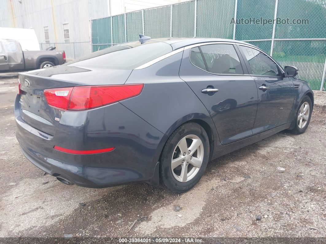 2015 Kia Optima Lx Gray vin: KNAGM4A70F5587315