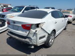 2015 Kia Optima Lx White vin: KNAGM4A70F5664846