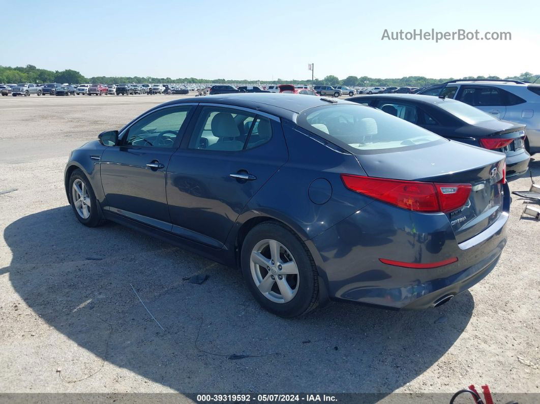 2015 Kia Optima Lx Gray vin: KNAGM4A71F5540200