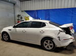 2015 Kia Optima Lx White vin: KNAGM4A71F5566716