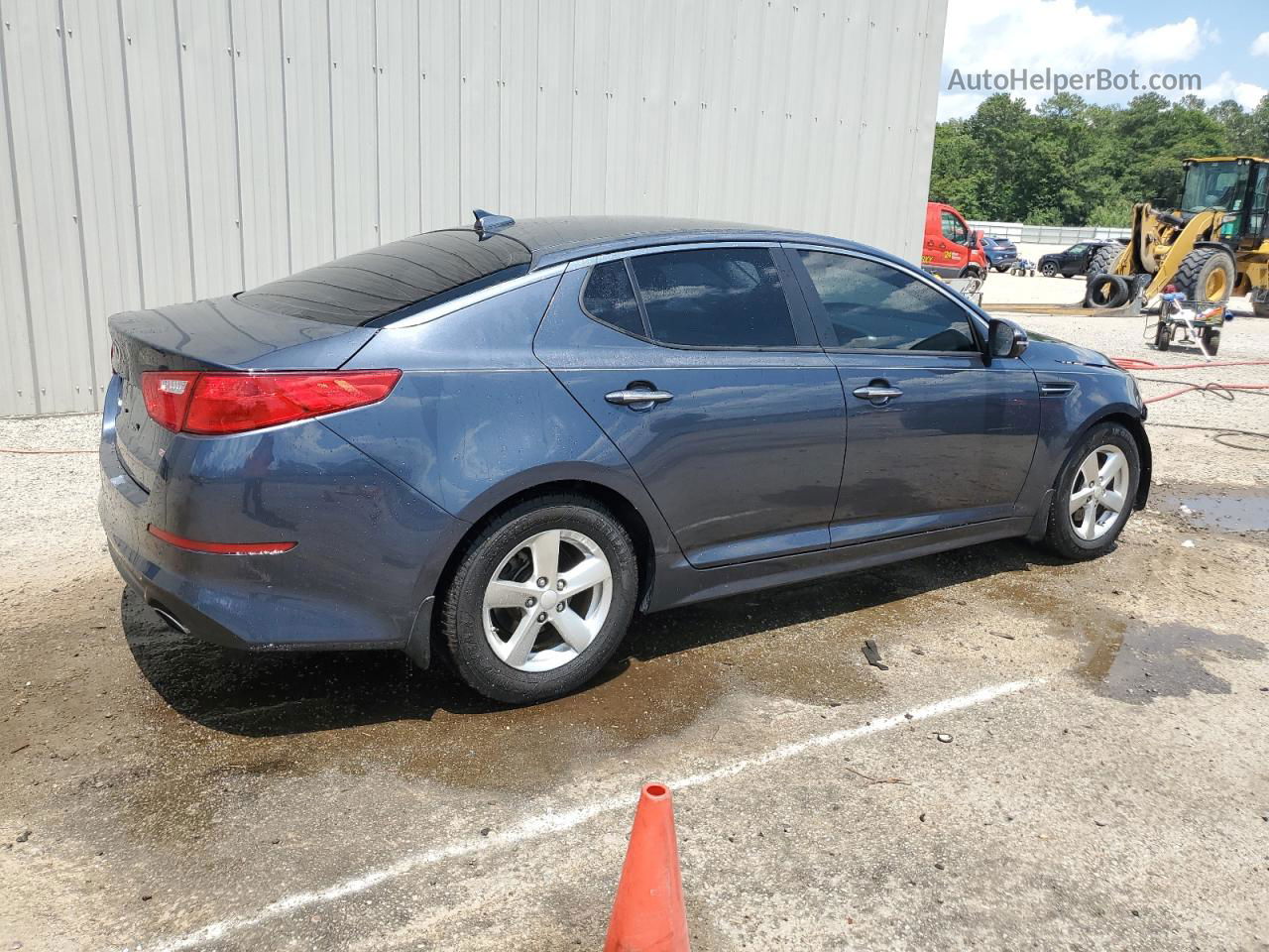 2015 Kia Optima Lx Blue vin: KNAGM4A71F5607894