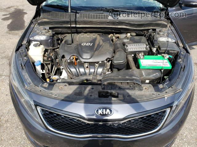 2015 Kia Optima Lx Gray vin: KNAGM4A71F5630057