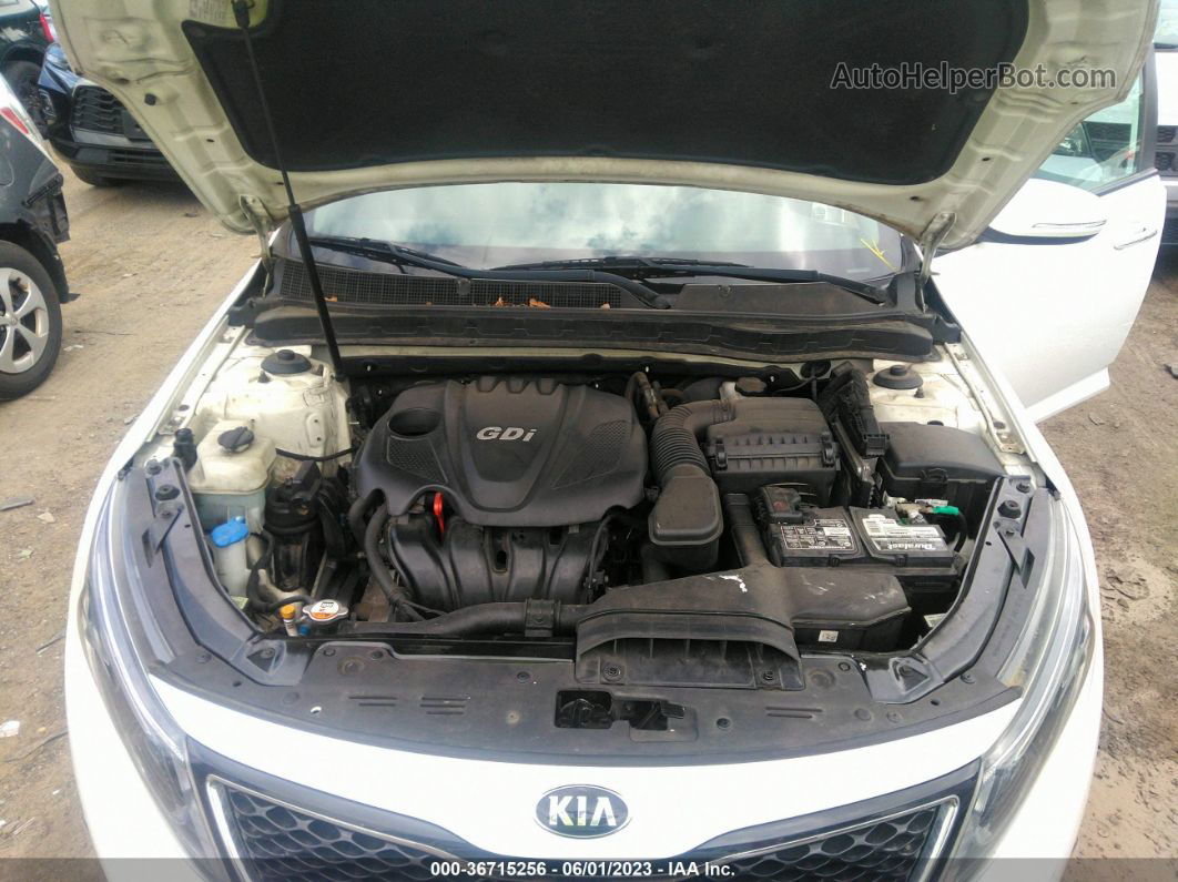 2015 Kia Optima Lx Белый vin: KNAGM4A72F5535510