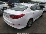 2015 Kia Optima Lx Белый vin: KNAGM4A72F5535510