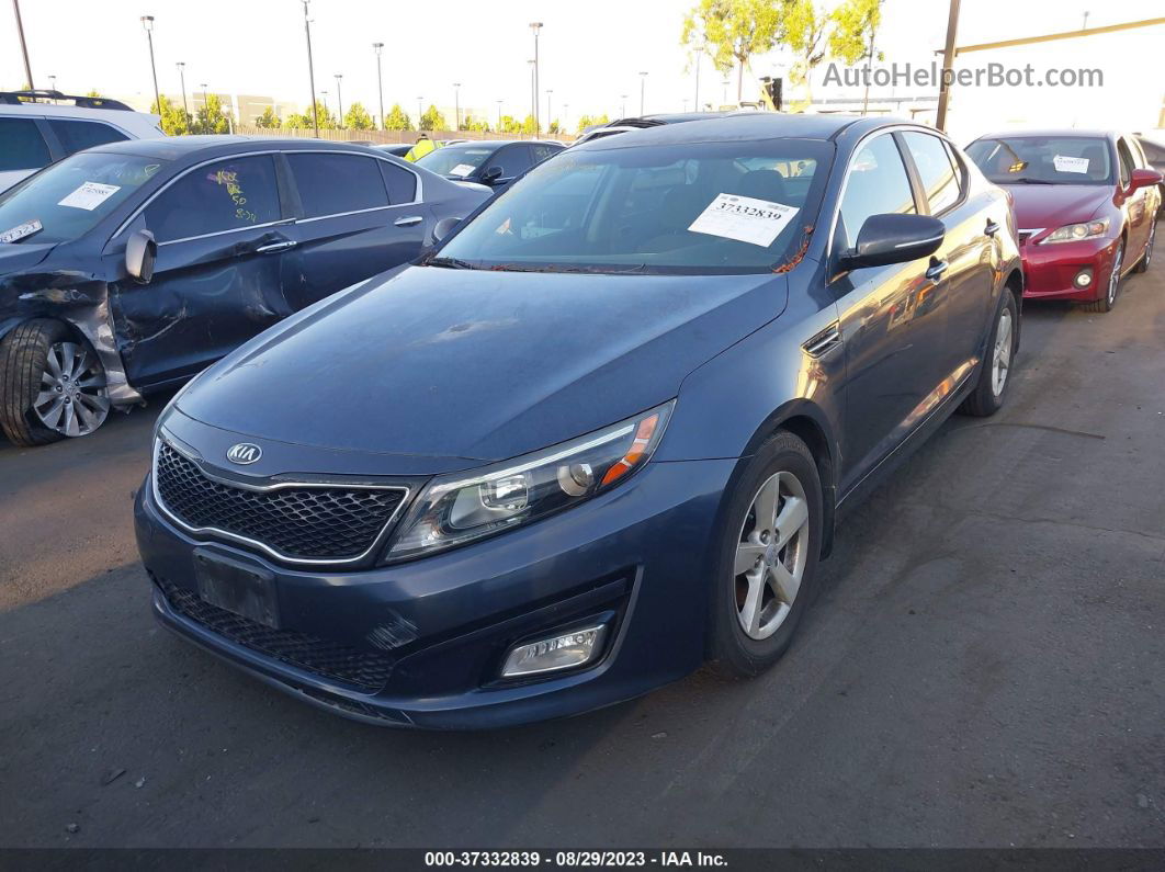 2015 Kia Optima Lx Blue vin: KNAGM4A72F5569253