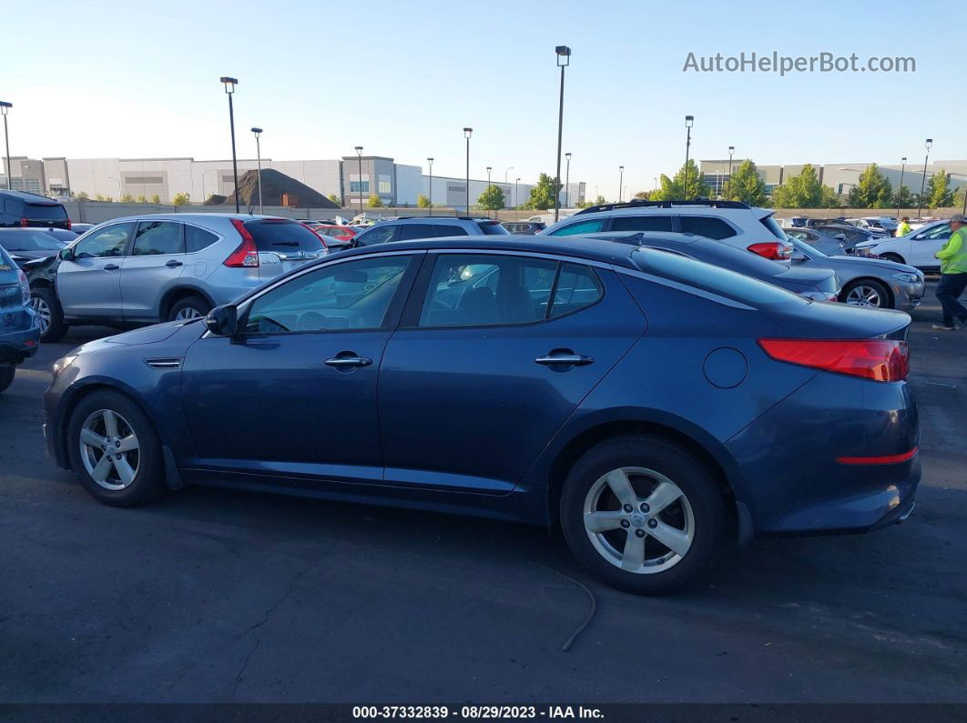 2015 Kia Optima Lx Blue vin: KNAGM4A72F5569253