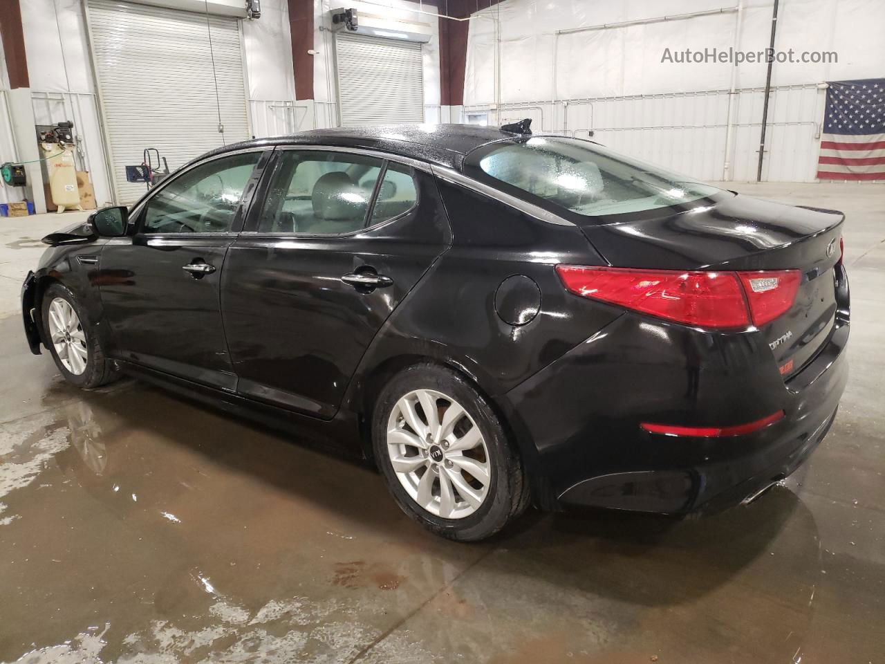 2015 Kia Optima Lx Black vin: KNAGM4A72F5617138