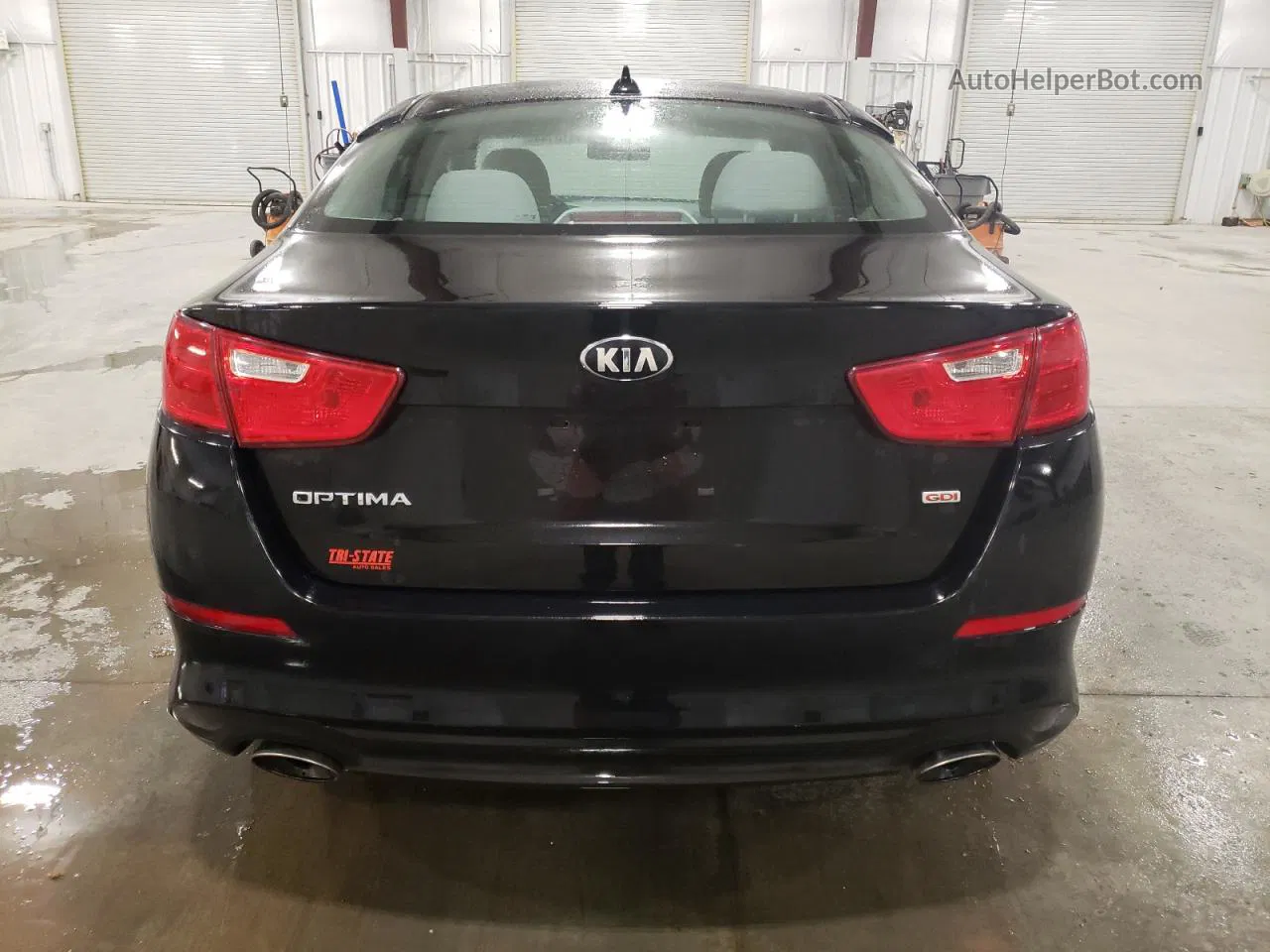 2015 Kia Optima Lx Black vin: KNAGM4A72F5617138