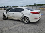 2015 Kia Optima Lx White vin: KNAGM4A72F5645649