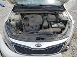 2015 Kia Optima Lx White vin: KNAGM4A72F5645649