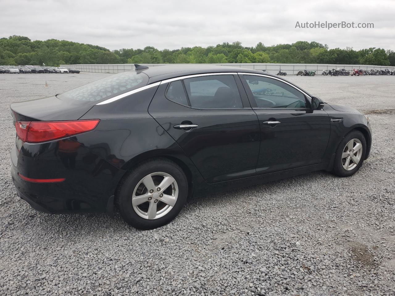 2015 Kia Optima Lx Black vin: KNAGM4A72F5660054