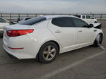 2015 Kia Optima Lx White vin: KNAGM4A72F5665061