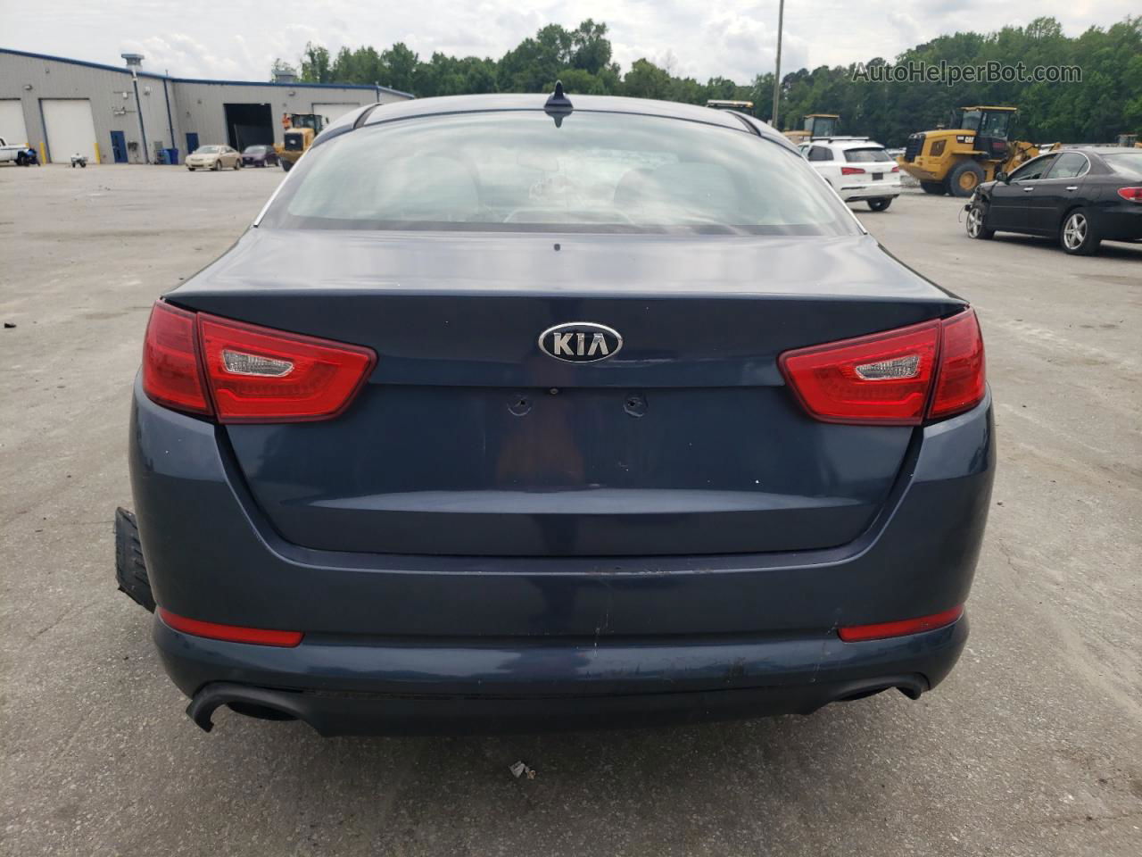 2015 Kia Optima Lx Charcoal vin: KNAGM4A73F5535743