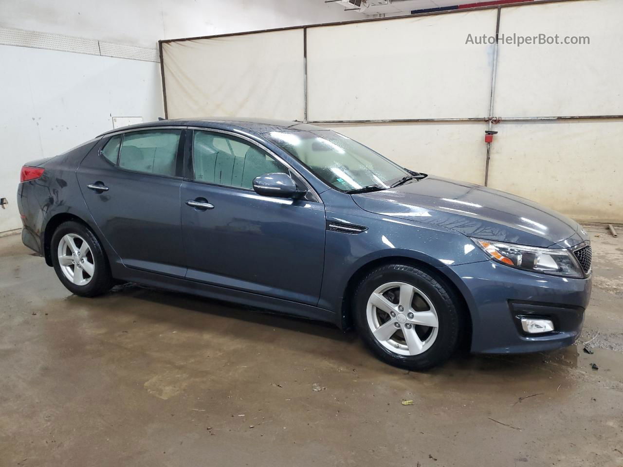 2015 Kia Optima Lx Charcoal vin: KNAGM4A73F5540621