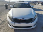 2015 Kia Optima Lx White vin: KNAGM4A73F5640007