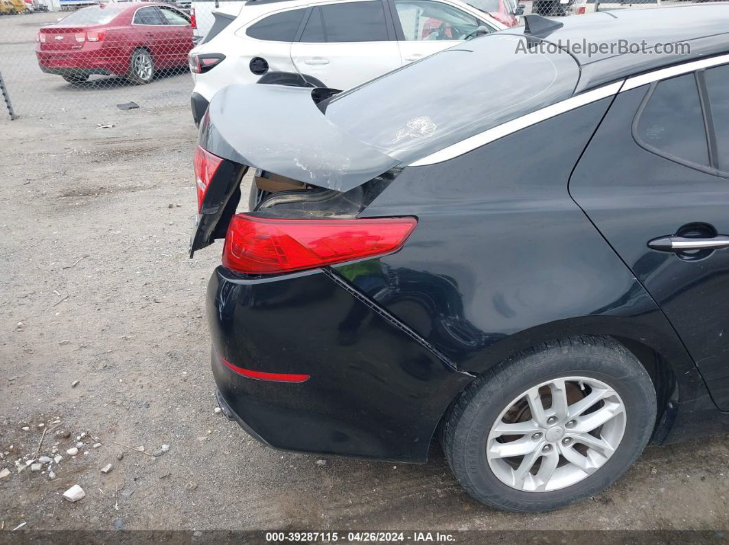 2013 Kia Optima Lx Black vin: KNAGM4A74D5315508