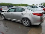 2014 Kia Optima Lx Silver vin: KNAGM4A74E5462588